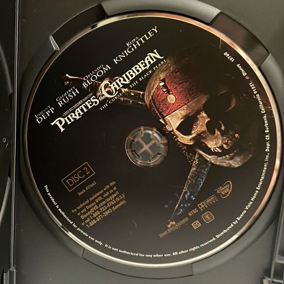 Pirates of the Caribbean “The Curse of the Black Pearl” Collector’s Ed. - Picture 11 of 11